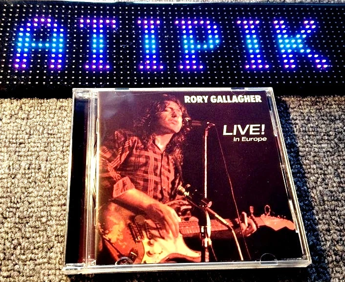 🎸 Rory Gallagher – Live! In Europe, Le Blues-Rock Légendaire À Posséder !